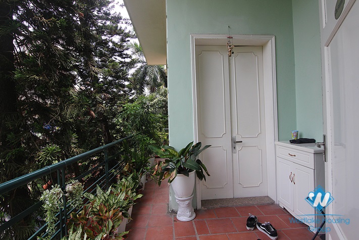 Bright apartment with 03 bedrooms for rent in Au Co St, Tay Ho, Hanoi